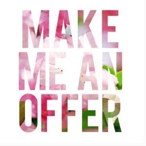 Accept your offer sale!!! Happening Now